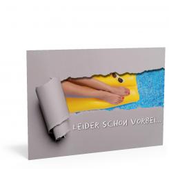 Schade... "Luftmatraze" 