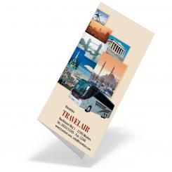 Tickethülle "Bus individuell" - 2 Fächer 