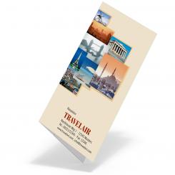 Tickethülle "Vielfalt" 110x240 - 2 Fächer 