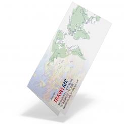 Tickethülle "Traveller" 110x240 - 2 Fächer 