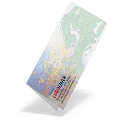 Tickethülle "Eruoliner" 110x240 - 2 Fächer 