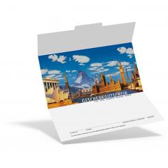 Geschenkgutschein "Städtereisen" 