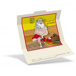 Geschenkgutschein "Santa Sauna" 