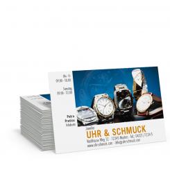 Geschäftskarte "Uhren" 