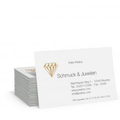 Geschäftskarte "Edel Typo" 