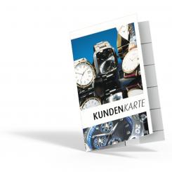 Kundenkarte "Uhren" 