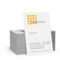 Geschäftskarte "Edel Typo" 