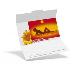 Geschenkgutschein "Gepflegte Bräune" 