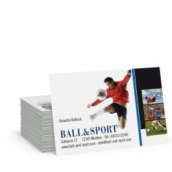 Geschäftskarte "Championsleague" 