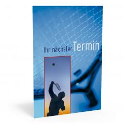 Terminkarte "Tennis" 