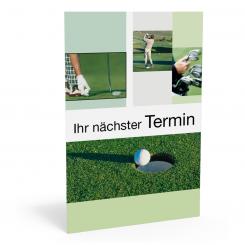 Terminkarte "Golf" 