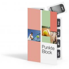 Punkteblock "Tennis" 
