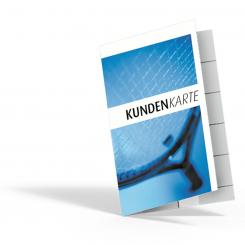 Tennis-Kundenkarte 