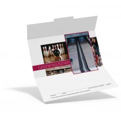 Geschenkgutschein "Bowling" 