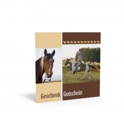 Geschenkgutschein "Western" inkl. Kuvert 