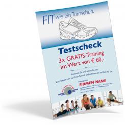 Flugblätter "Turnschuh" 