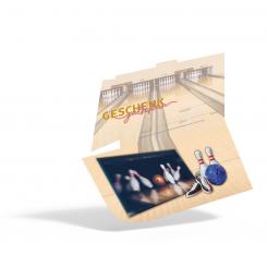 Geschenkgutschein "Bowling" 