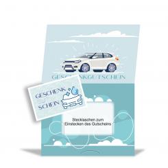 Geschenkgutschein Card'n Cover "Tank" Set 