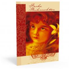 Weihnachtskarte "Gold-Engel" 