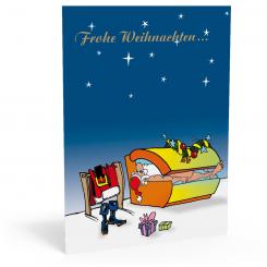 Weihnachtskarte "Solarium" 