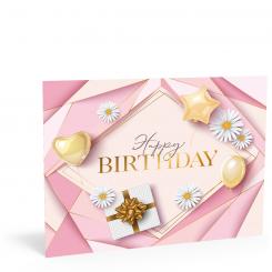 Geburtstags-Postkarte 