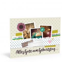 Geburtstags-Postkarte 