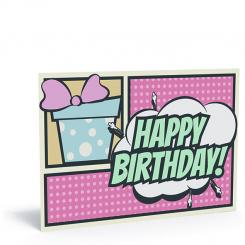 Geburtstags-Postkarte 