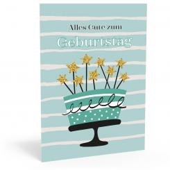 Geburtstags-Postkarte 