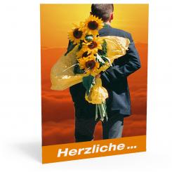 Geburtstags-Postkarte "Herzliche..." 