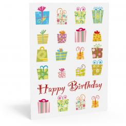 Geburtstags-Postkarte 