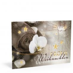 Weihnachtskarte "Massage" 