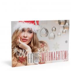 Weihnachtskarte "Friseur" 