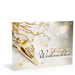 Weihnachtskarte "Gastro" 