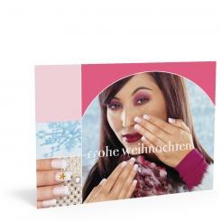 Weihnachtskarte "Beauty Nails" 