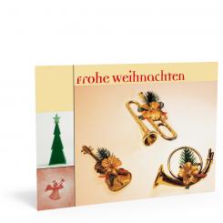 Weihnachtskarte "Stille Nacht" 