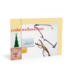 Weihnachtskarte "X-Mas glasses" 