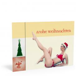 Weihnachtskarte "Santa Paddy-Küre" 