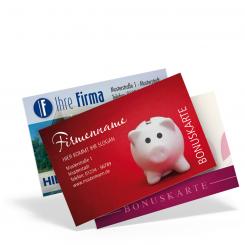 Bonuskarte "2-seitig und individuell" 