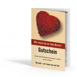 Weiterempfehlungskarte "Rosenherz" 