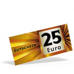 Werbegutschein mit 25 Euro 
