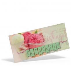 Werbegutschein "Eis" 