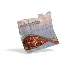 Geschenkgutschein Weihnachten "Geschenk" 