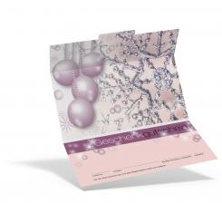 Geschenkgutschein Weihnachten "Kristall" 