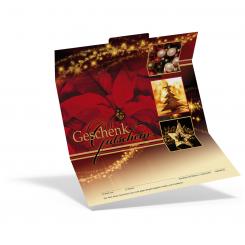 Geschenkgutschein Weihnachten "Pulcherrima" 