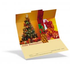 Geschenkgutschein Weihnachten "Pakete" 