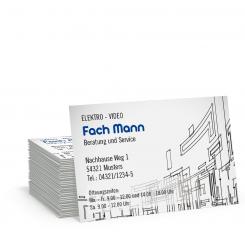 Geschäftskarte "Elektro" 