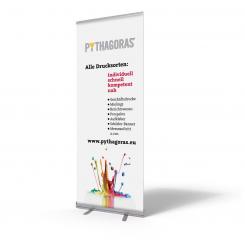 Roll-Up, 85x200cm, 500g PVC-Plane 