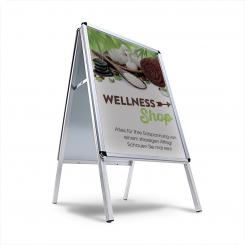 Kundenstopper DIN A1 "wetterfest" 