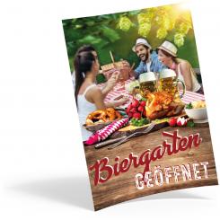 Plakat DIN A1 "Biergarten" 