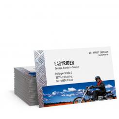 Visitenkarte "Motorrad" 
